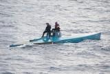 U.S. Customs and Border Protection Office of Air and Marine agents along with U.S. Navy and U.S. Coast Guard personnel intercepted a semi-submersible craft carrying more than 16,870 pounds of cocaine in the eastern Pacific Ocean July 18. 