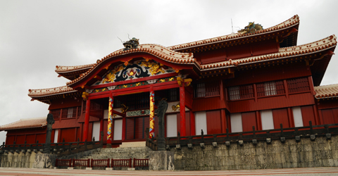 Shuri Castle - Shuri Castle, a Ryukyuan castle originally constructed in the 14th century and restored in 1992, is a famous landmark of Okinawa and open for tours!