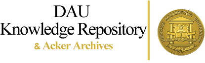 DAU Knowledge repository and acker ar