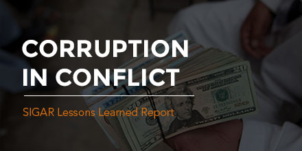 INTERACTIVE REPORT - Corruption in Conflict: Lessons from the U.S. Experience in Afghanistan