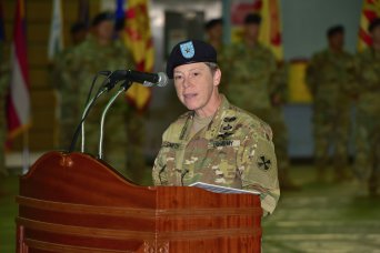 Eighth Army welcomes first female deputy commanding general