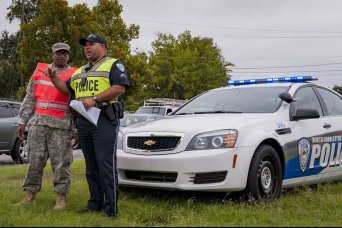 South Carolina National Guard assists in coastal evacuation