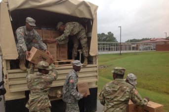 UPDATED: More Guard members activated in four states to respond to Hurricane Matthew