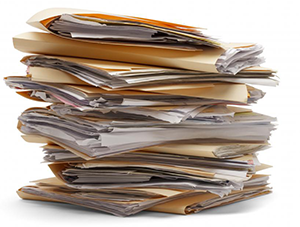 Image: stack of documents