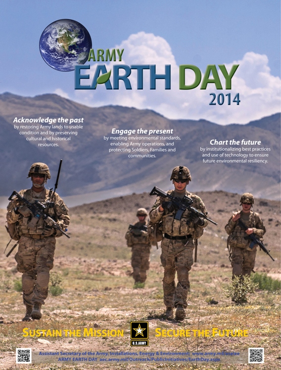 2014 Army Earth Day poster