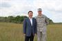 Col. Jason Kirk, Jacksonville District Commander and Chen Lei, Minister of Water Resources for the People’s Republic of China, discussed water resource challenges in China and the United States.