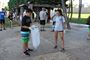 More than 65 volunteers picked up trash at Fort DeRussy in Waikiki in honor of National Public Lands Day on Sept. 17. The Corps of Engineers’ Pacific Regional Visitor Center (RVC) coordinated the event which was supported by Corps employees, U.S. Army Transporters from the 545th Transportation Company, Punahou Junior ROTC cadets, AECOM, and Mokulele Elementary School.    