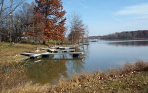 Lake shoreline image