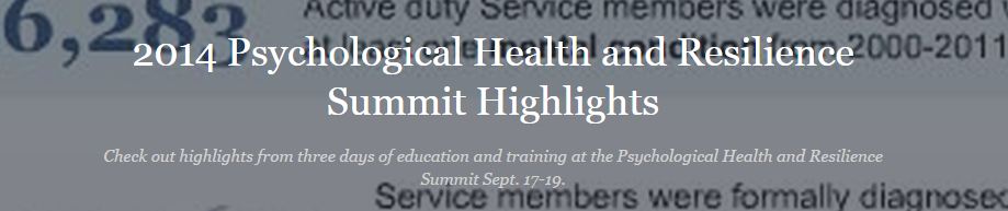 Read the full story: In Case You Missed It: Summit Highlights Resilience, Psychological Health, Suicide Prevention