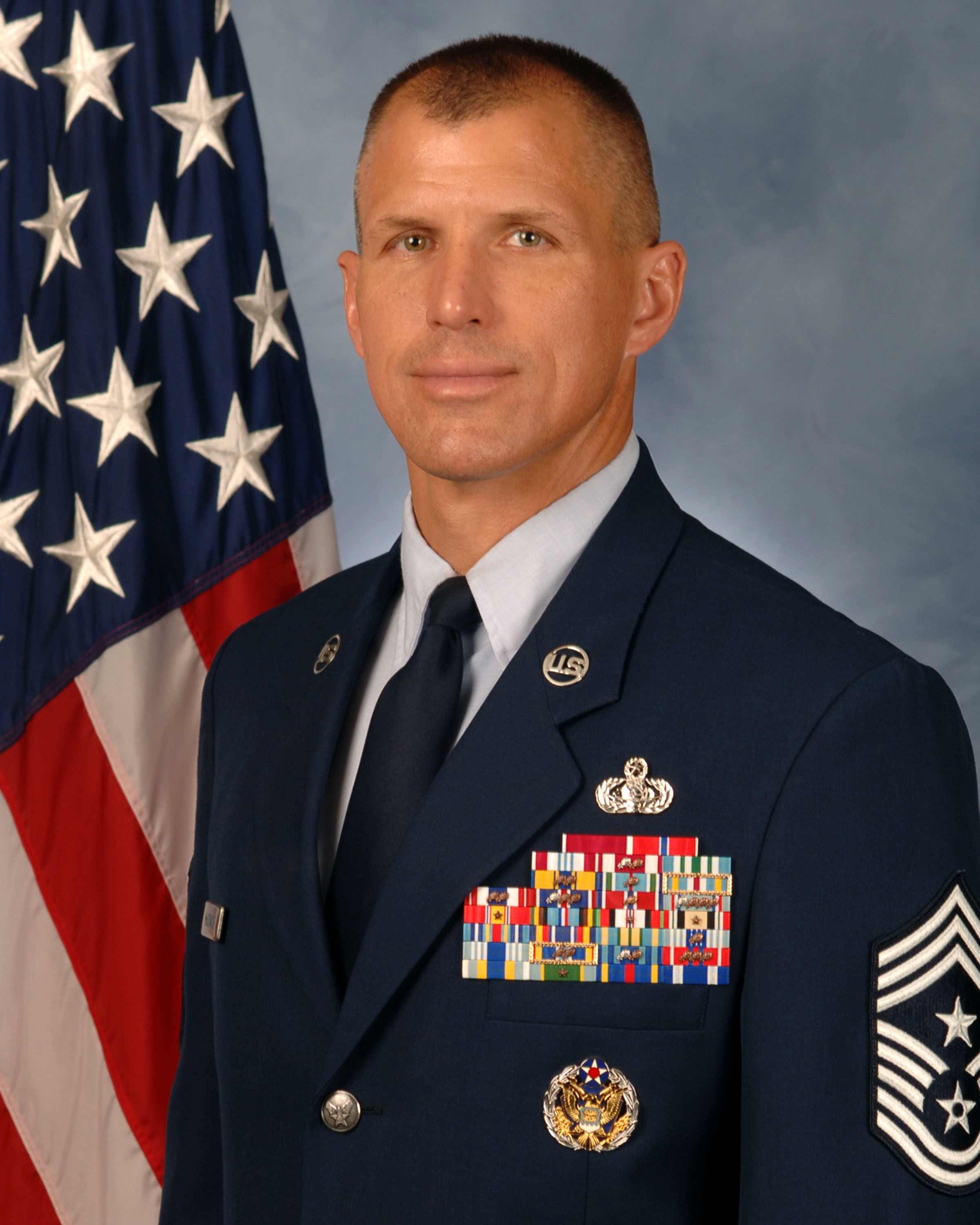 Command Chief Master Sgt. Steve McDonald