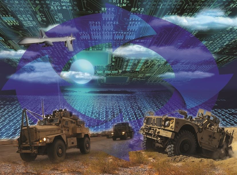 The boundaries between traditional cyber threats and traditional electronic warfare threats have blurred. The Integrated Cyber and Electronic Warfare program at the Army Research, Development and Engineering Command’s Communications-Electronics Research, Development and Engineering Center looks to leverage cyber and electronic warfare capabilities as an integrated system to increase situational awareness of commanders. Army illustration