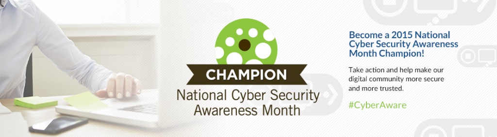 National Cyber Security Awareness Month banner