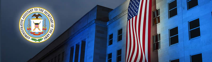 OAA - Image of the Pentagon with the American Flag draped over the side of the building