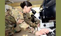 Army Capt. Elaine Por, a principle investigator and deputy task area manager in the Ocular Trauma Division at the USAISR, is looking for a novel way to treat eye injuries that can result in blindness.