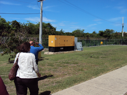 Facility assessment walk-around of a facility in Puerto Rico