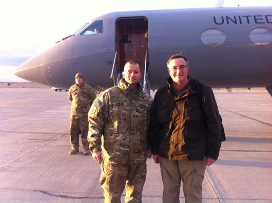 MAJ Wilson and Mr. Rymer (DODIG)