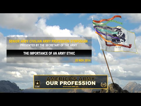 SACAPS - The Importance of an Army Ethic Screenshot