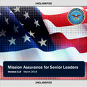 Mission Assurance for Senior Leaders Training Cover