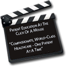 patient education videos at the click of the mouse.