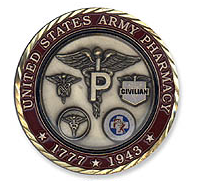 United States Army Pharmacy Coin 1777 * 1943