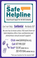 DoD Safe Helpline