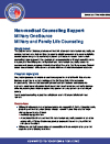 Image of the Non-medical Counseling Information Paper