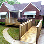House with ramp access