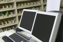 2 computers in a Pharmacy