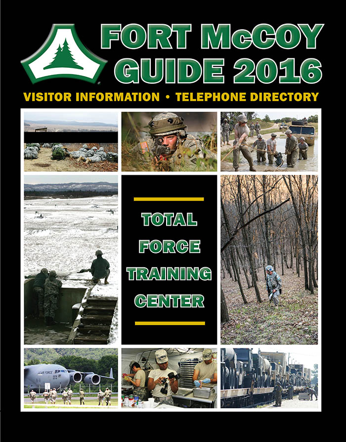 2016 Fort McCoy Guide cover