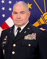 CW4 Christopher R. Jennings' command photo wearing ASUs