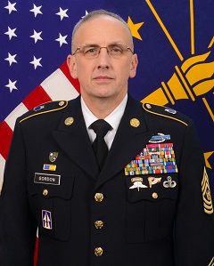 Command Sgt. Maj. James R. Gordon