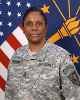 Command Sgt. Maj. Brenda Simmons