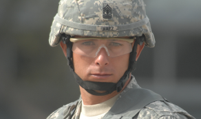 U.S. Army Soldier on patrol