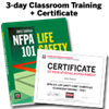 NFPA 101: Life Safety Code (2012) Essentials for Health Care Occupancies 3-day Classroom Training with Optional Certificate of Educational Achievement