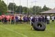 Senior Airman David Culbertson and Airman 1st Class Brock Kelley, 15th Operational Weather Squadron, compete in the tire flip competition during the Unit Fitness Challenge May 20, 2016 at Scott Air Force Base, Illinois. The event encouraged competition and camaraderie amongst units from around the base such as Air Mobility Command, U.S. Transportation Command and many others. (U.S. Air Force photo by Tech. Sgt. Jonathan Fowler)