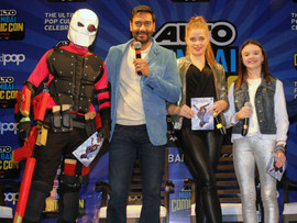 <I>Shivaay</i>'s Ajay Devgn, Erika Kaar And A Comic Show