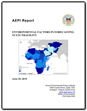 ENVIRONMENTAL FACTORS IN FORECASTING STATE FRAGILITY