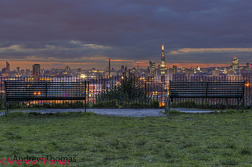 London from Point hill