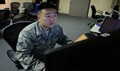 Senior Airman Wesley Hong, 60th Medical Diagnostics and Therapeutics Squadron picture archiving communication system administrator, reviews patient imagery May 25, 2016, at David Grant USAF Medical Center at Travis Air Force Base, Calif. Hong works in the hospital's PACS department, which is the largest in the U.S. Air Force. The department is responsible for ensuring the accuracy of health records for medical facilities at 19 bases, including clinics in Afghanistan. (U.S. Air Force photo by Tech. Sgt. James Hodgman)