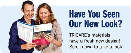 Have you seen our new look, graphic banner promoting new look for TRICARE pubs.