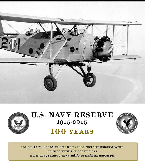 U.S. Navy Reserve 1915 - 2015 celebrating 100 years. U.S. Navy Reserve Centennial commemoration photo.