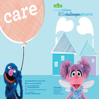 Cover of the Sesame Street’s Little Children, Big Challenges: Divorce kit.