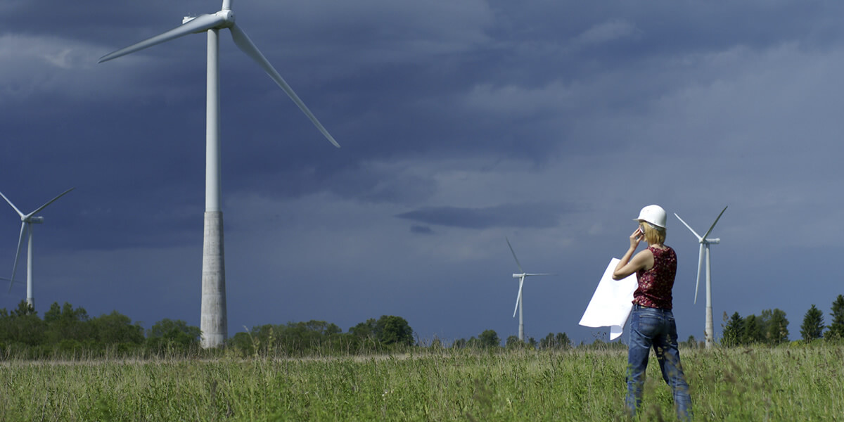 Wind turbine service technician | U.S. median hourly wage: $23.79 | U.S. total employment: 4,000 | Projected job growth to 2022: +25% | Typical training: high school or GED