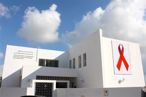 TUNIS, Tunisia - The Humanitarian Assistance funded AIDS Prevention and Testing Center: On the occasion of World AIDS Day, U.S. Ambassador to Tunisia Gordon Gray inaugurated a new AIDS prevention and testing center built for the benefit of the Tunisian Association for the Prevention of AIDS and Sexually Transmissible Diseases (ATL/MST SIDA).  The center, funded with a $500,000 allocation from the AFRICOM Humanitarian Assistance Program will increase the associationnâs outreach to Tunisian youth and high risk populations and disseminate information about HIV/AIDS to the broader Tunisian public.  (Photo courtesy of U.S. Embassy, Tunis)