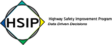 Logo: Highway Safety Improvement Program - Data Driven Decisions