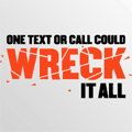 social logo, one text or call could wreck it all