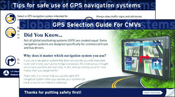 Choosing the Right GPS Navigation Device for Commercial Motor Vehicles