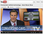 Screenshot from the YouTube video 'Connected Vehicle Technology - Auto News Now'