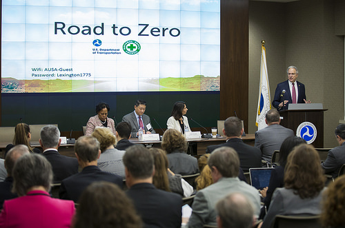 NHTSA's Road to Zero Announcement with NSC