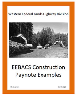 EEBACS Construction Paynote Examples